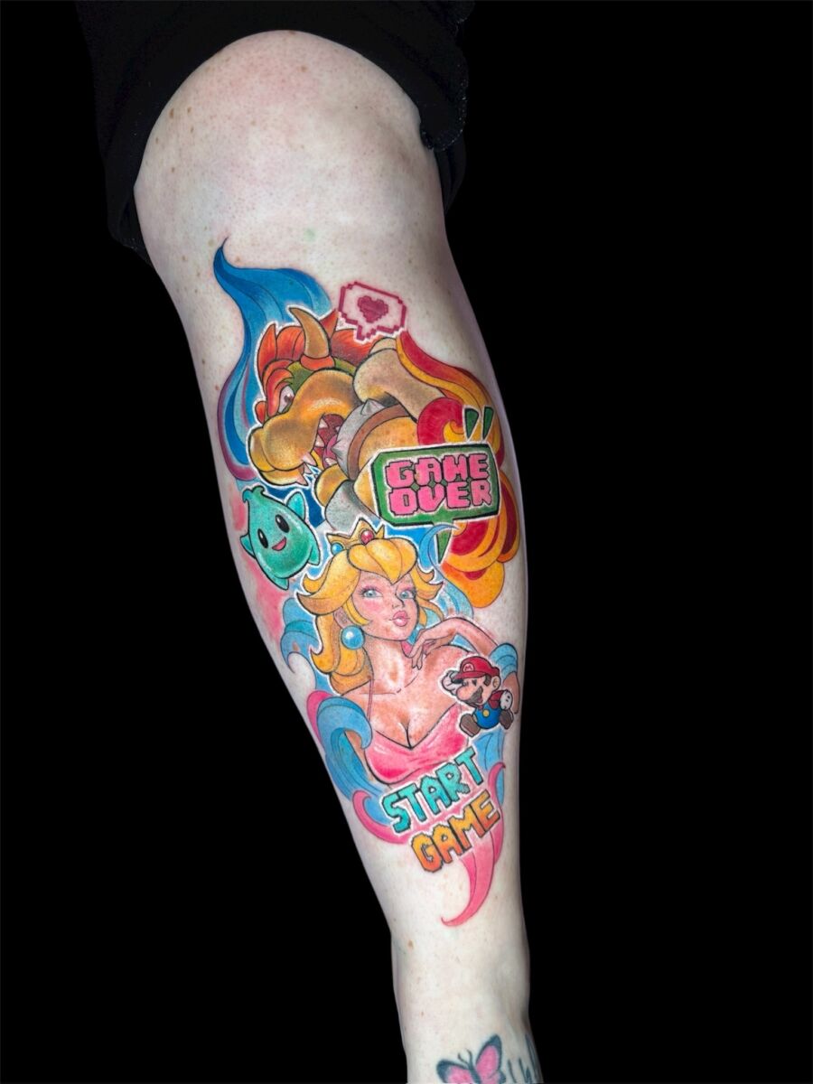 Geometrische tattoo - vormgegeven met precisie 2